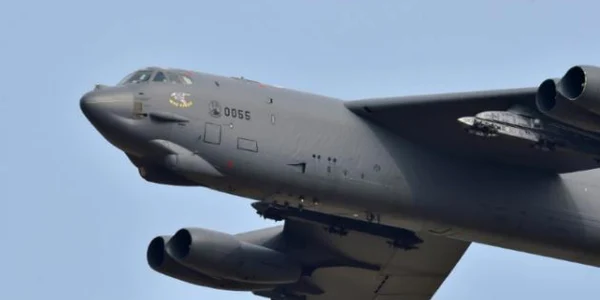 Bombardier B-52 Stratofortress FOTO AFP