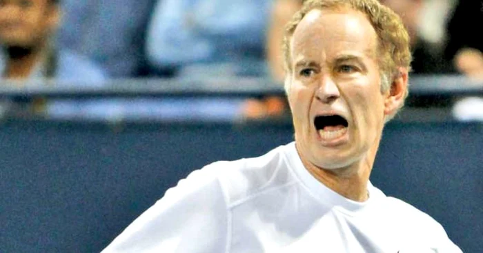 McEnroe a fost un tip „exploziv“ pe teren  