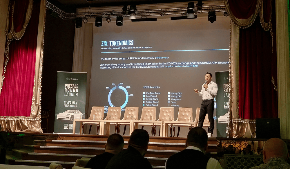 COINZIX a anunțat lansarea rundei de presale a tokenului $ZIX