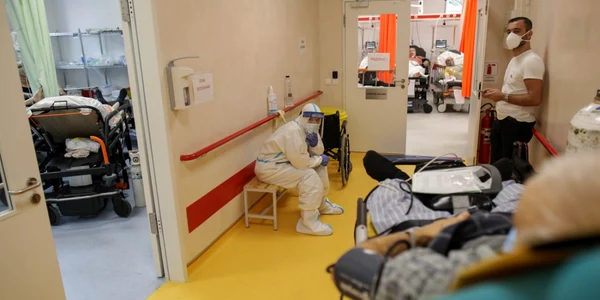 Unitatea Primiri Urgente spital Bagdasar Arseni 19 octombrie 2021 bolanvi covid19 coronavirus FOTO Inquam Photos / Octav Ganea