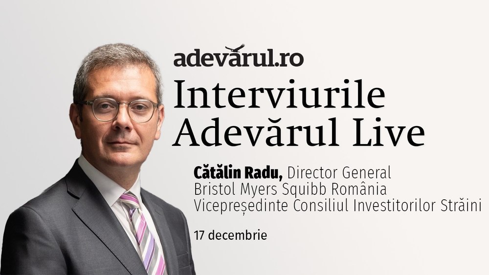 Cătălin Radu discută despre investiții în sănătate și inovație medicală în România | sursa foto: Adevarul