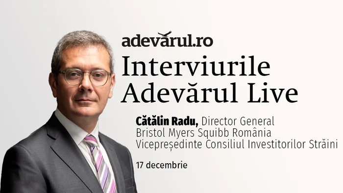 Sănătatea , o prioritate pentru Romania, Cătălin Radu, Director General Bristol Myers Squibb România