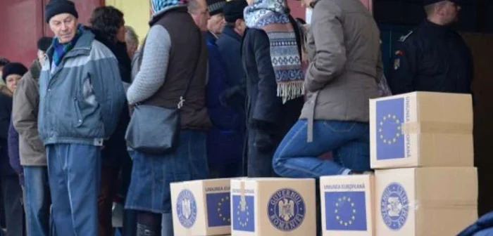 Ultima distribuire de alimente UE a avut loc în 2014. FOTO Arhiva Adevărul