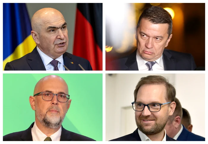 Liderii coaliției s-au reunit într-o nouă ședință FOTO Colaj / AFP / Inquam / Mediafax