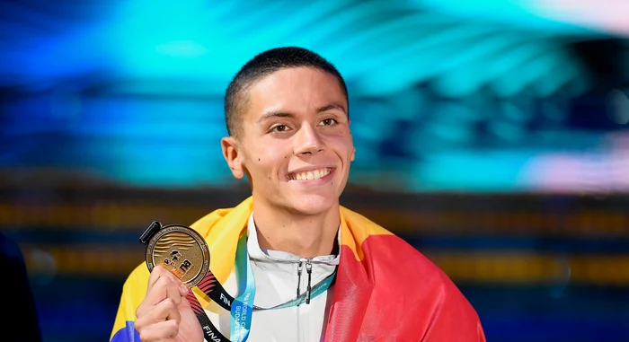 David Popovici, un exemplu de maturitate. Foto Sportpictures 