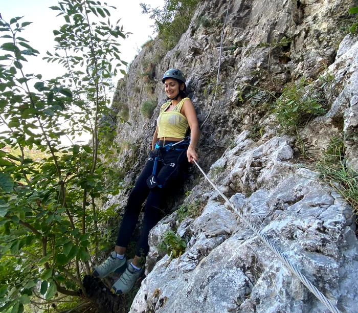 Tânăra era pasionată de alpinism Foto: Facebook/ivana.maria.520