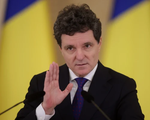 Nicușor Dan, conferință de presă la Palatul Cotroceni Inquam Photos / George Călin 