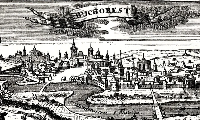 2 Curtea Domnească  gravura lemn Leipzig 1717 jpg
