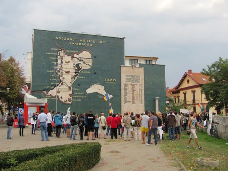 Protest Roşia Montană la Constanţa