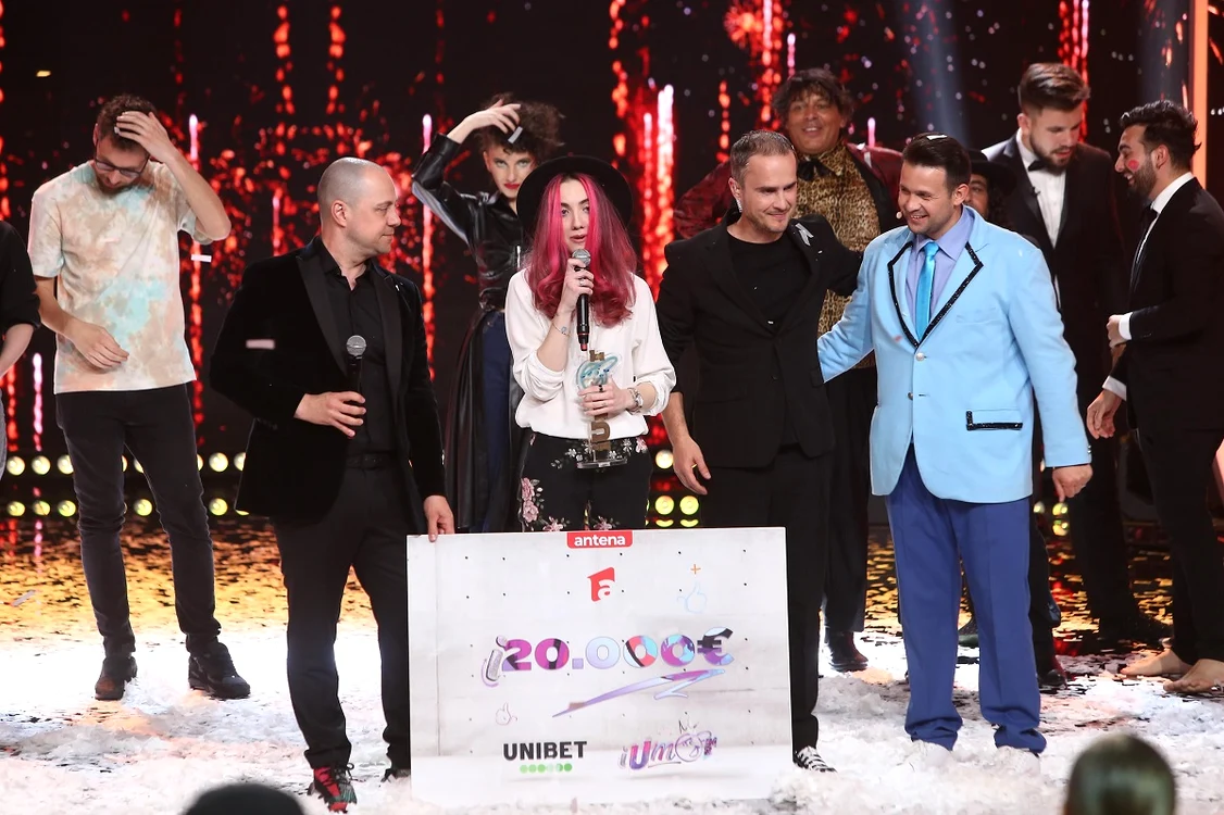Ea este Mihaela Pripici, câștigătoarea iUmor / foto: Antena 1
