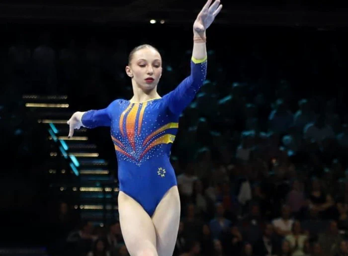 Ana Bărbosu, uimitoare la Campionatul European de la Leipzig. A câștigat argintul la bârnă, după alte două medalii de bronz