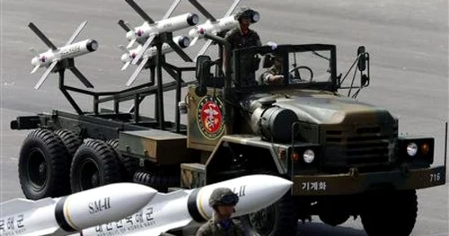 parada militară Coreea de Sud