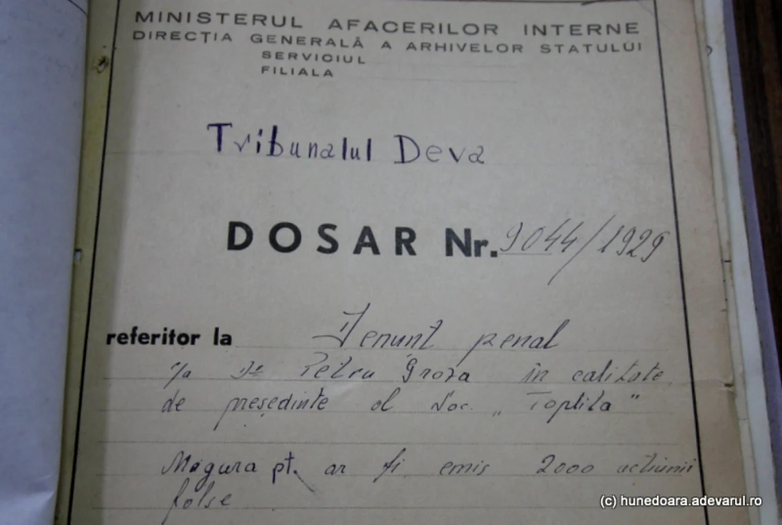 Dosarele lui Petru Groza