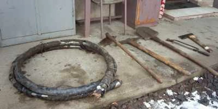 Hoţul de cabluri riscă ani grei după gratii Foto: Adevărul