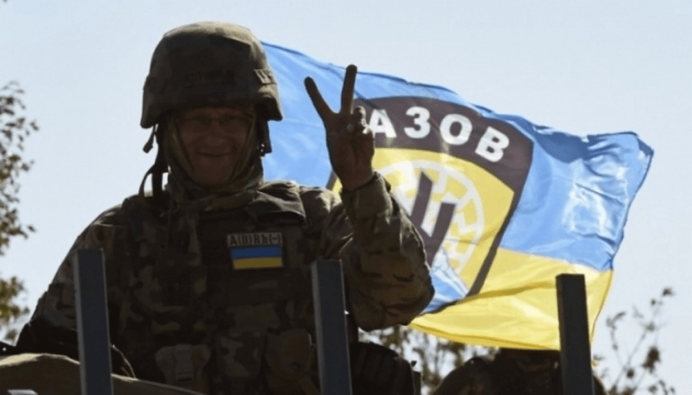 Centrul de comandă al Regimentului Azov din regiunea Zaporojie, atacat de armata rusă