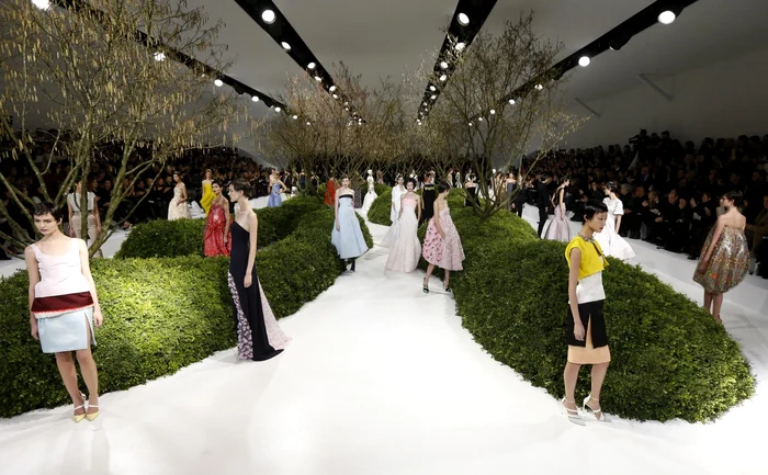 Colecţia casei Dior. FOTOGRAFII Reuters