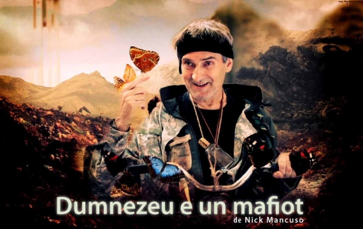 Actorul Doru Iosif în "Dumnezeu e mafiot" Foto: tntimisoara.com