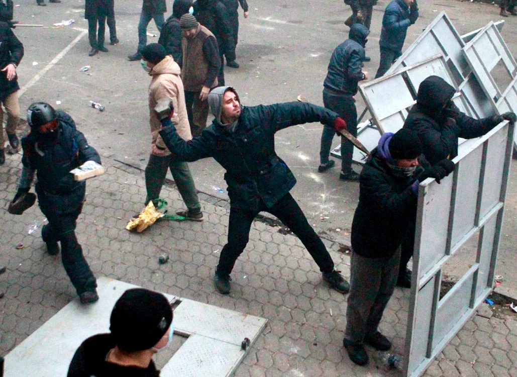 Proteste la Kiev
