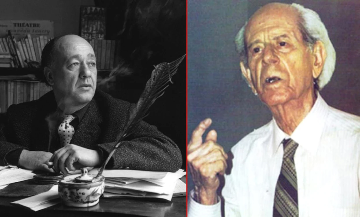 Eugen Ionescu şi Pan M. Vizirescu...