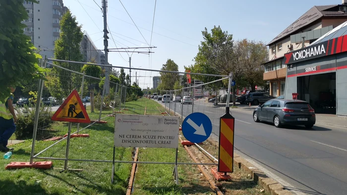 Lucrări Termoenergetica pe Bulevardul Timișoara - FOTO PMB facebook