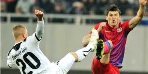 Cristi Tănase (dreapta) a contribuit la calificarea Stelei în primăvara europeană după o pauză de cinci ani