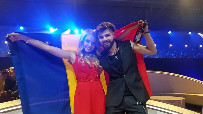 Ilinca şi Alex vor evolua în a doua parte a finalei Eurovision 2017 FOTO TVR