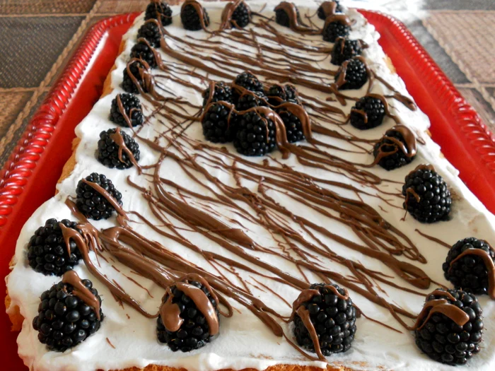 Tort cu fructe de pădure