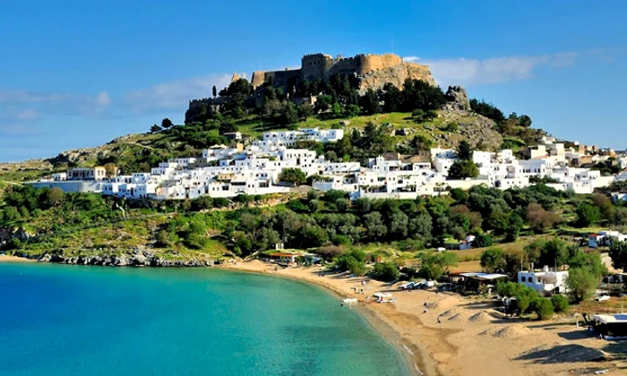 Insula Rodos in imagini orasul Lindos jpeg