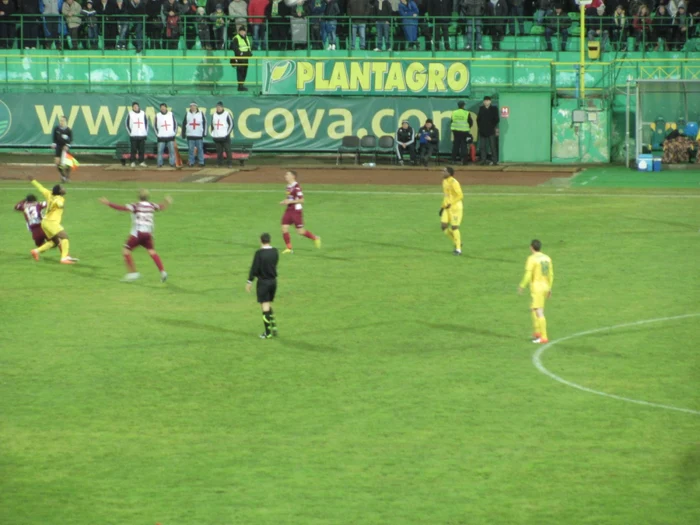 FC Vaslui-CFR Cluj FOTO:adevarul