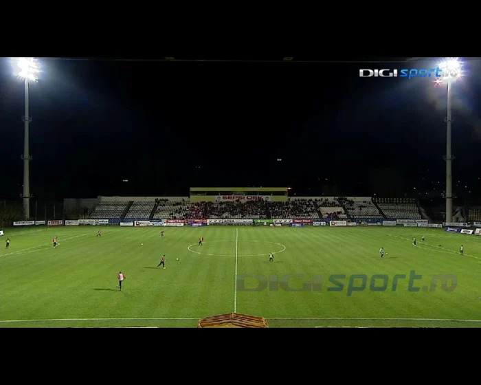 Nocturna a picat de două ori la partida Sepsi - Astracaptură Digi Sport