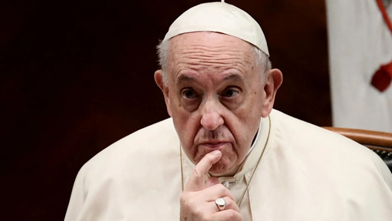 Papa Francisc, spitalizat din cauza unei pneumonii/ FOTO:EPA/EFE