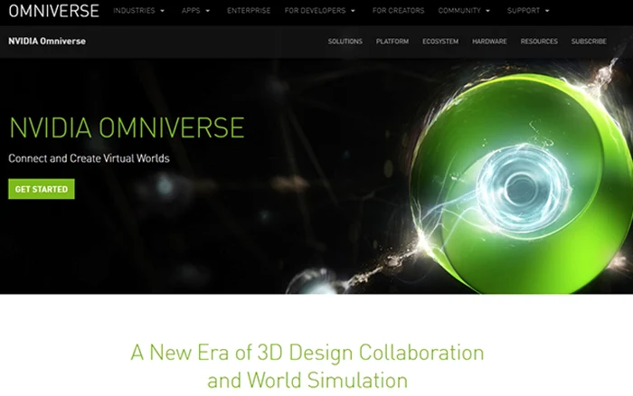 NVIDIA Omniverse.