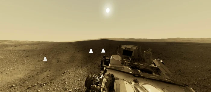 Roverul Curiosity şi-a încheiat inspecţia tehnică FOTO NASA