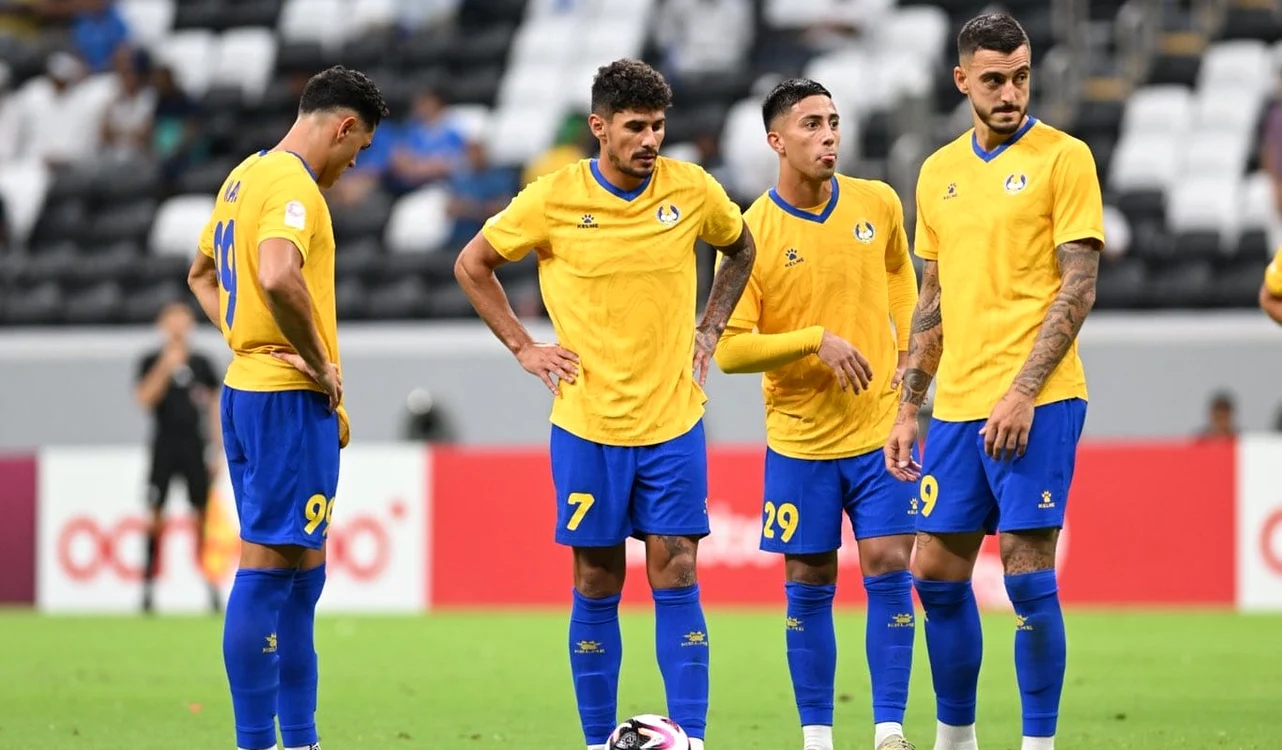 Coman e coleg de echipă cu Joselu, fostul atacant al lui Real Madrid. Foto Facebook Al Gharafa