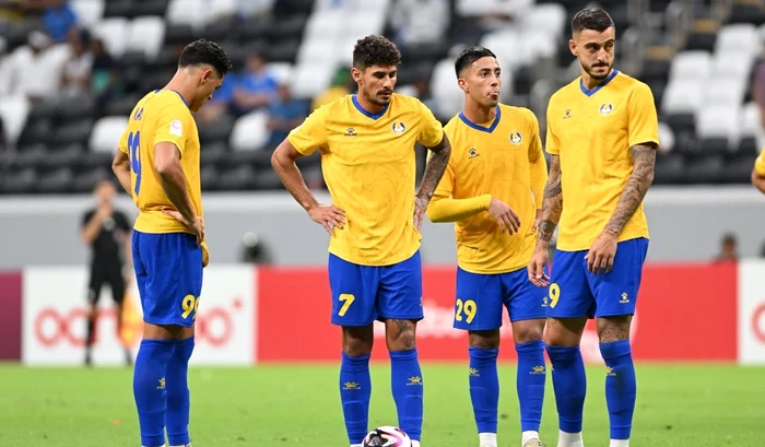 Coman e coleg de echipă cu Joselu, fostul atacant al lui Real Madrid. Foto Facebook Al Gharafa