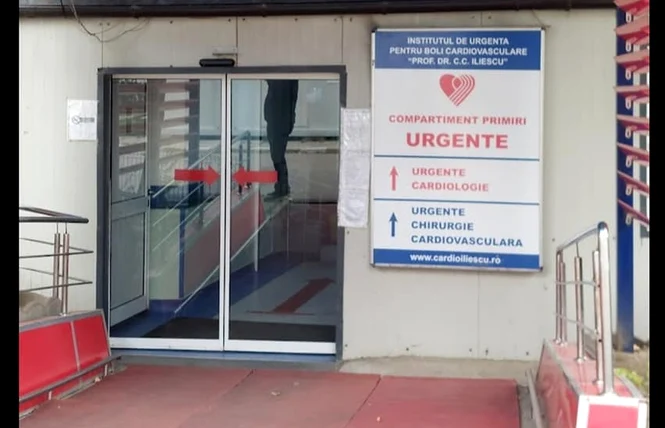 Institutul de Urgenţă pentru Boli Cardiovasculare „Prof. Dr. C.C. Iliescu”. FOTO Facebook 