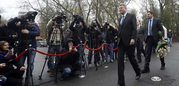 Klaus Iohannis Palatul Elisabeta FOTO Mediafax