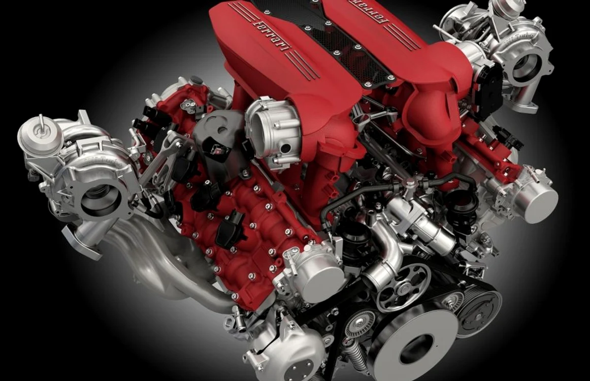 Ferrari V8 Motorul Anului FOTO Ferrari