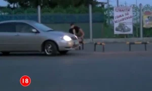 Nimeni nu a îndrăznit să i întrerupă pe cei doi  (captură video) jpeg