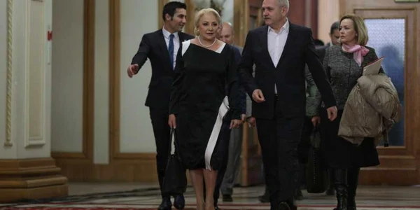 Liviu Dragnea şi Viorica Dăncilă CEX PSD FOTO Inquam Photos Octav Ganea