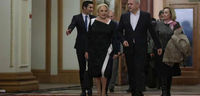 Viorica Dăncilă şi Liviu Dragnea, care dintre ei este mai confortabil în noua situaţie politică? FOTO Inquam Photos/Octav Ganea