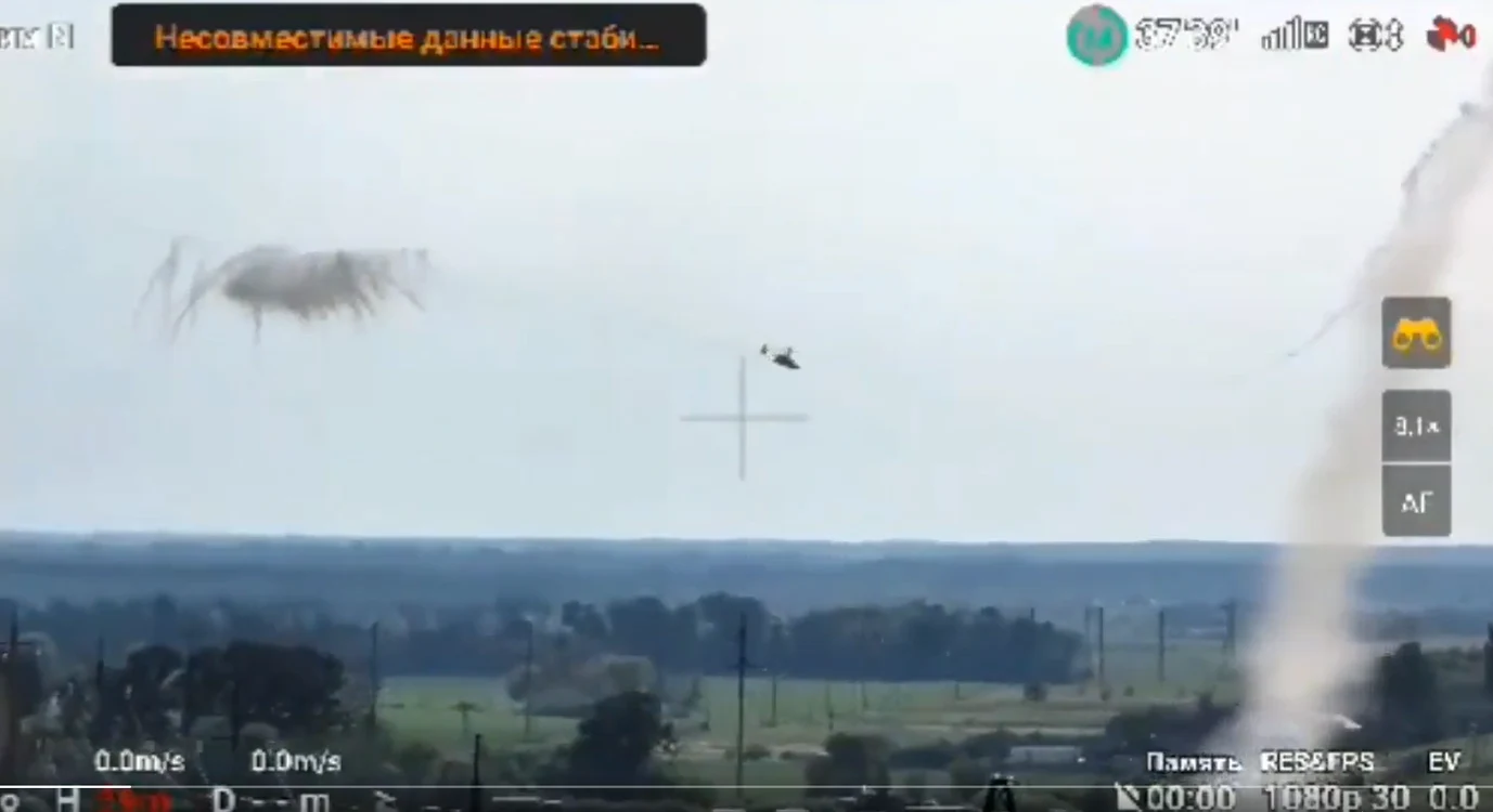 Echipajul aeronavei nu s-a putut salva. FOTO: captură video X
