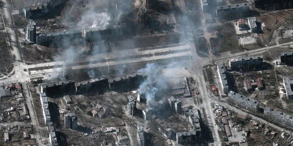 Mariupol 22 martie FOTO EPA-EFE/Maxar Technologies