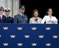 Prințesa Sofia, Prințul Carl Philip și Prințesa Ines, la aniversarea Regelui Suediei