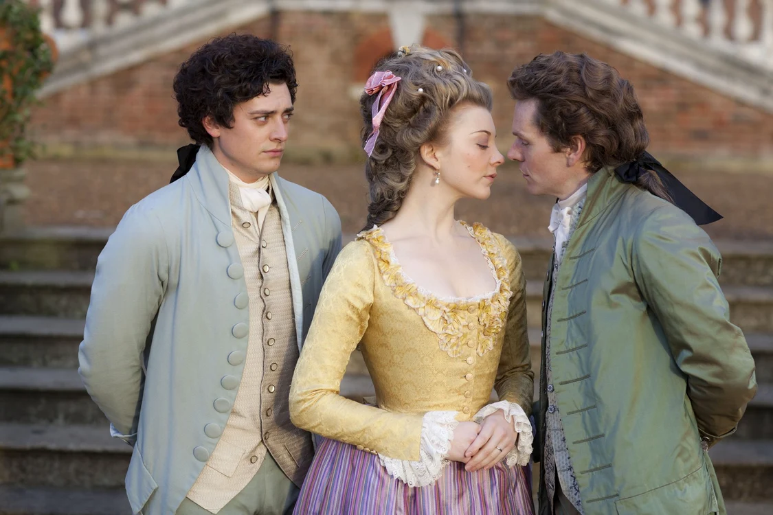 Aneurin Barnard, Natalie Dormer și Shaun Evans în Scandaloasa Doamnă W, profimedia 0262839756 jpg