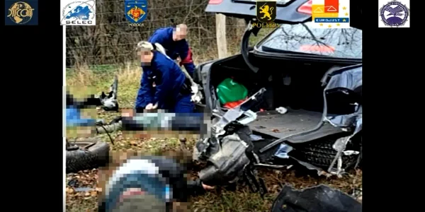 trafic migranti Galati FOTO captura video DIICOT webp