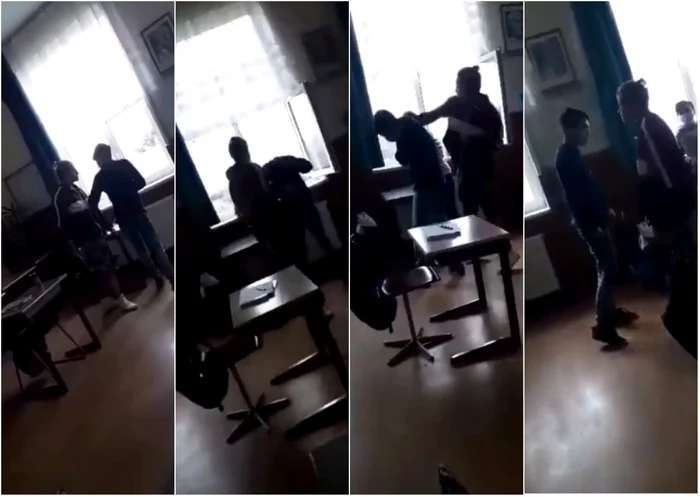 Adolescentul a fost bătut de un coleg de clasă FOTO