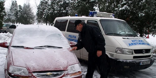 Una dintre maşinile furate şi vândute amatorilor de chilipiruri