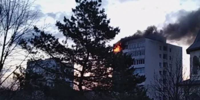 incendiu buzau