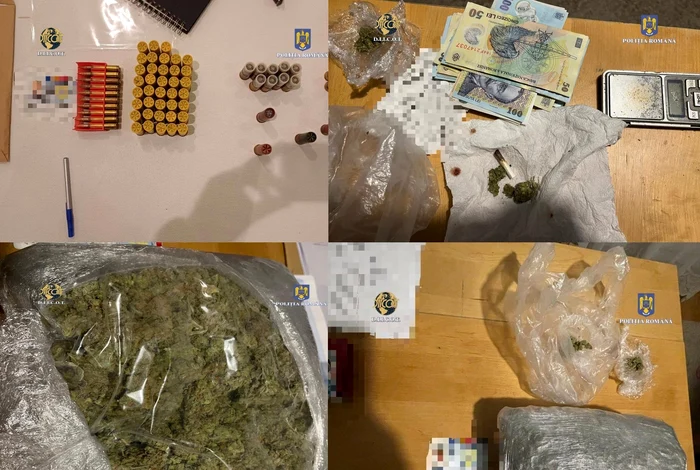 Droguri periculoase, găsite la locuințele prietenilor lui Vlad Pascu FOTO IGPR